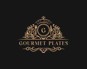 Fine Dining Kitchen Restaurant logo design