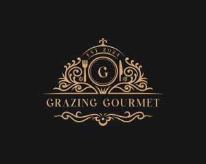 Fine Dining Kitchen Restaurant logo design