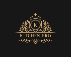 Fine Dining Kitchen Restaurant logo design