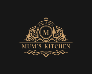 Fine Dining Kitchen Restaurant logo design