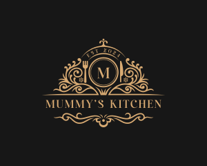 Fine Dining Kitchen Restaurant logo design