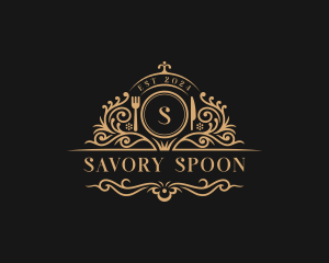 Fine Dining Kitchen Restaurant logo design