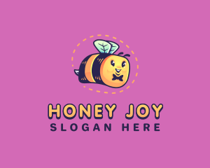 Honey Bumblebee Insect logo