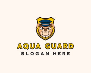 Animal Bulldog Security logo design