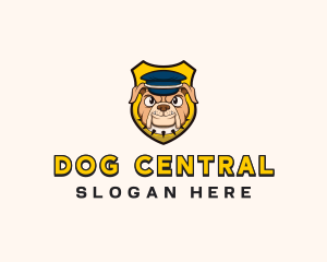 Animal Bulldog Security logo design