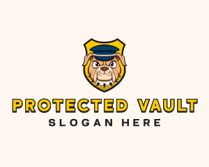 Animal Bulldog Security logo design