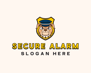 Animal Bulldog Security logo design