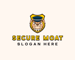 Animal Bulldog Security logo design