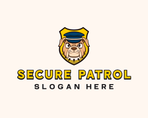 Animal Bulldog Security logo design