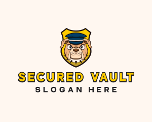 Animal Bulldog Security logo design