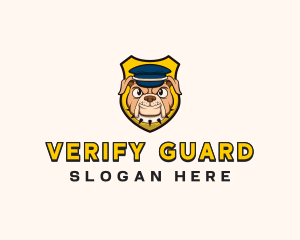 Animal Bulldog Security logo design