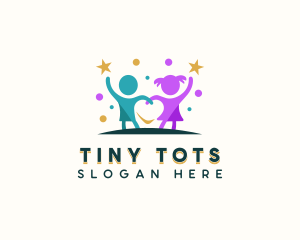 Young Kids Daycare logo design