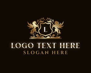 Luxury Horse Wings logo