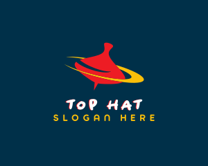 Fast Spinning Top  logo design