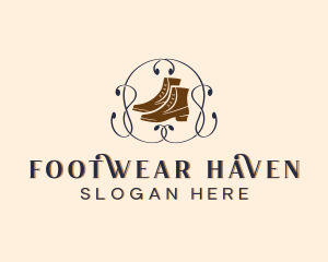 Fashion Boots Shoes  logo design