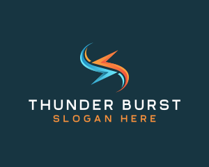 Electric Thunder Power logo design