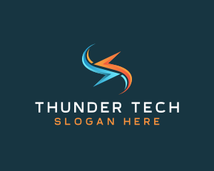 Electric Thunder Power logo design