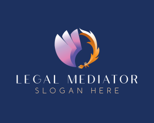 Quill Legal Document logo design