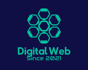 Geometric Web Developer logo