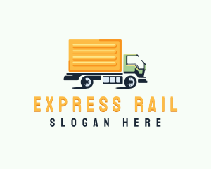 Logistics Delivery Truck logo design