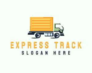 Logistics Delivery Truck logo design