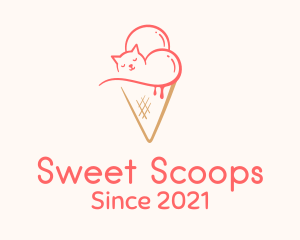 Cat Ice Cream  logo