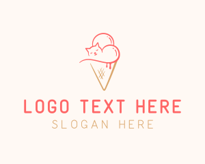 Cat Ice Cream  logo