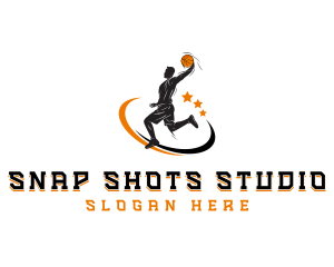 Sports Basketball Athlete Logo