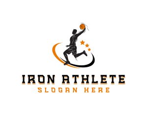 Sports Basketball Athlete logo design