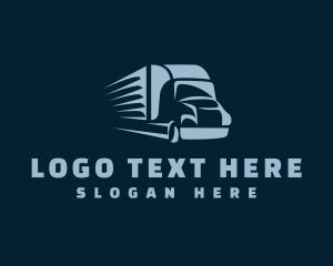 Logistics Truck Transport logo