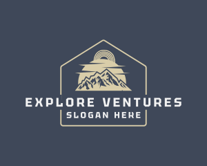 Mountain House Signage logo design