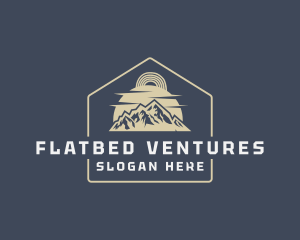 Mountain House Signage logo design