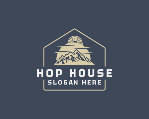 Mountain House Signage logo design