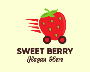 Strawberry Express Delivery logo