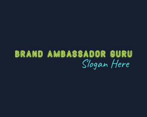 Neon Brand Business logo design