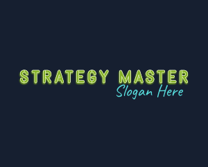 Neon Brand Business logo design