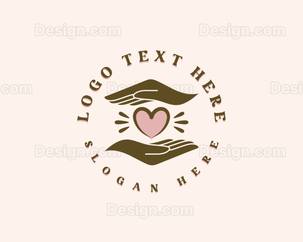 Charity Helping Hand Logo