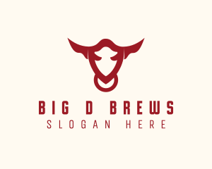 Wild Bull Animal logo design