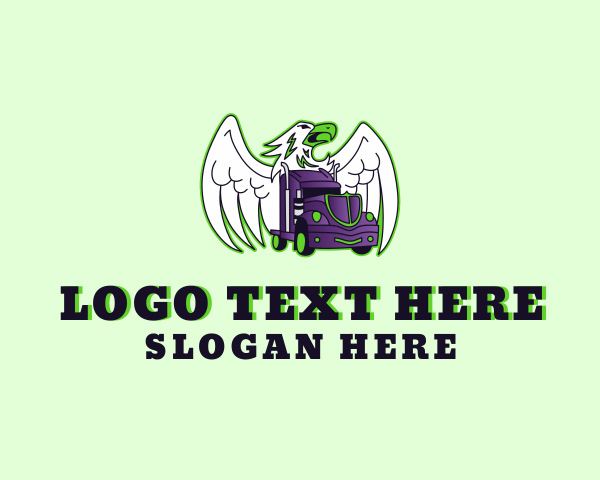 Trucking Service logo example 3