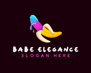 Erotic Banana Lube logo design