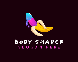 Erotic Banana Lube logo design