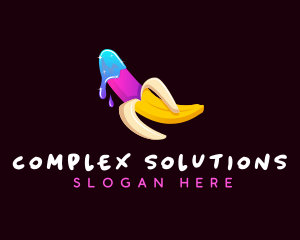 Erotic Banana Lube logo design