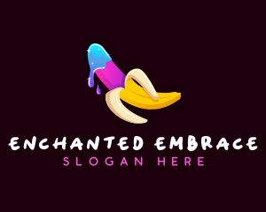 Erotic Banana Lube logo design