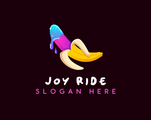 Erotic Banana Lube logo design