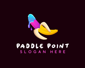 Erotic Banana Lube logo design