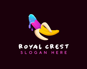 Erotic Banana Lube logo design