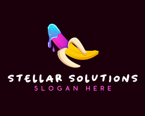 Erotic Banana Lube logo design