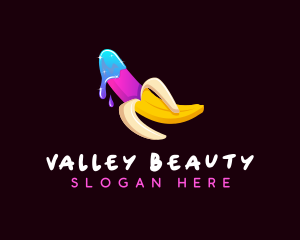 Erotic Banana Lube logo design