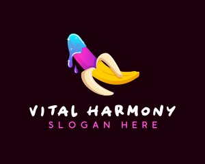 Erotic Banana Lube logo design