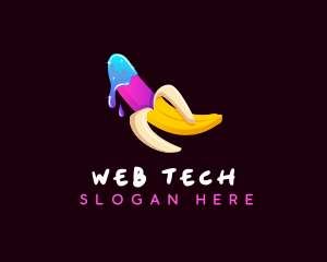 Erotic Banana Lube logo design